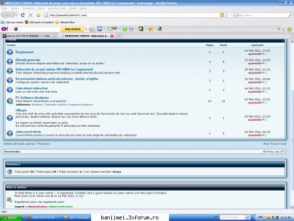 Bani online..mii de $$$ - Videochatforum este construit pe baza unor - Reclama site-uri