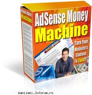Descarca GRATUIT cartea "Adsense Money Machine" - Descarca GRATUIT "Adsense Money - Reclama site-uri